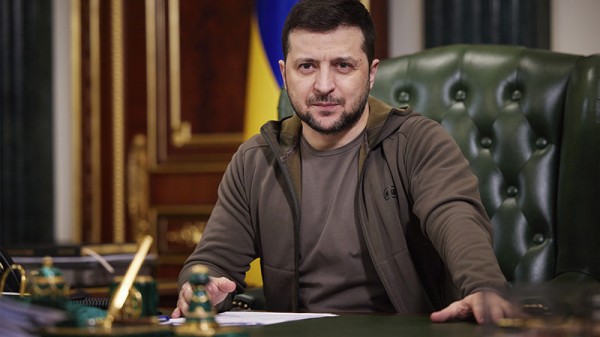 Il presidente ucraino Volodimyr Zelensky