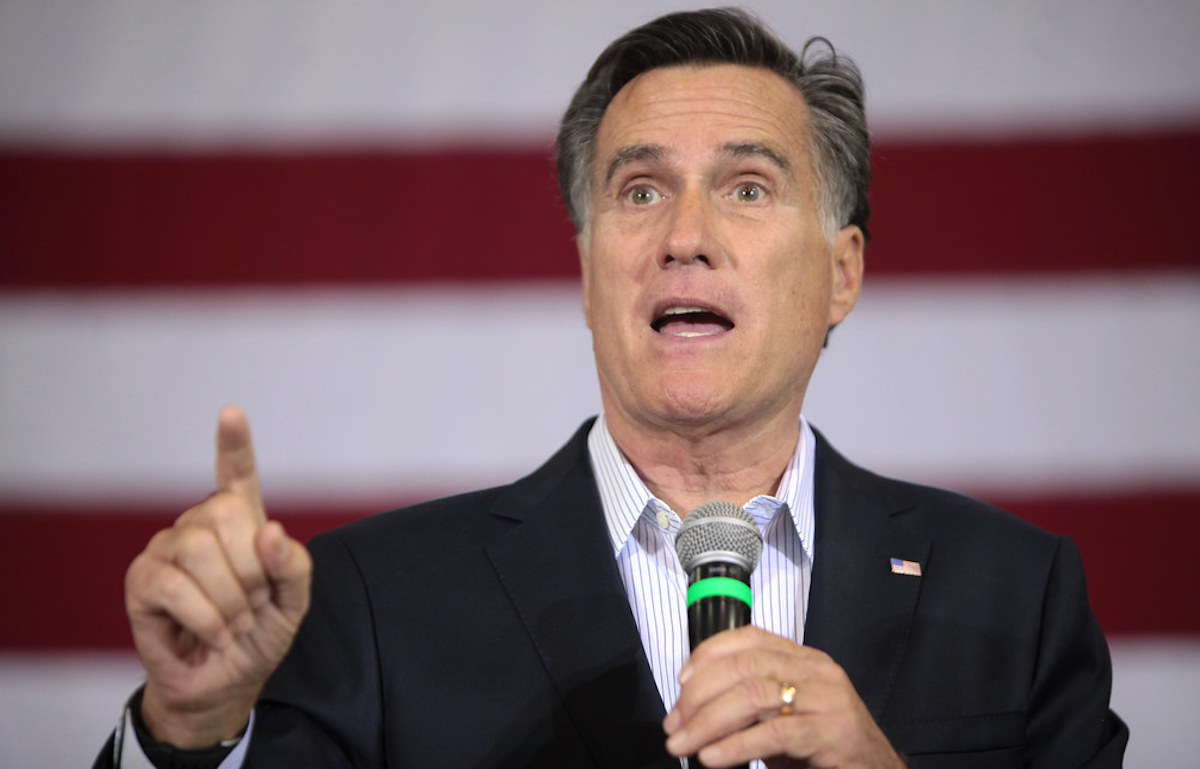 Il repubblicano Mitt Romney - Pubblico dominio