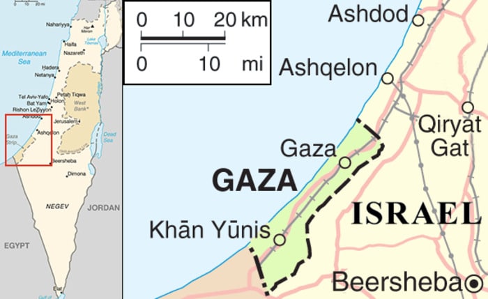 Che cos'è e dov'è la Striscia di Gaza? - FocusJunior.it