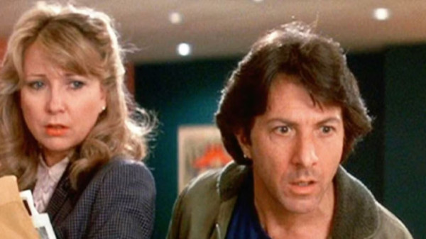 Teri Garr con Dustin Hoffman in una scena di Tootsie (1982)