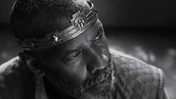 Denzel Washington in una scena del Macbeth di Joel Coen 