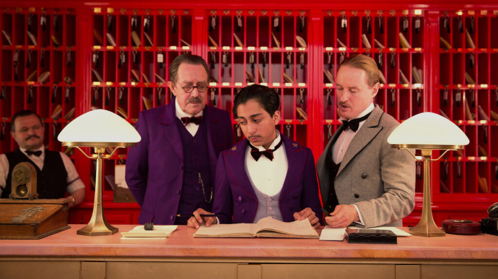 Una scena di Grand Budapest Hotel di Wes Anderson, costumi di Milena Canonero - Courtesy 20th Century Fox