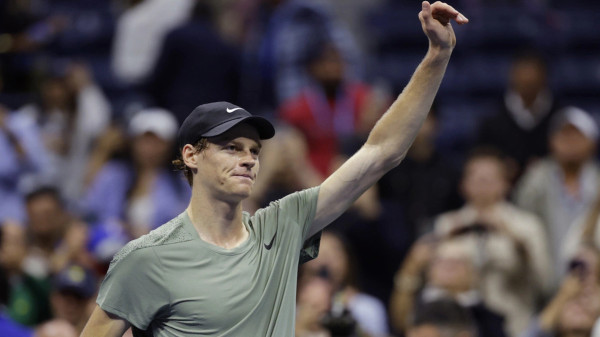 Jannik Sinner ai quarti di finale degli U.S. Open tennis - Creative commons