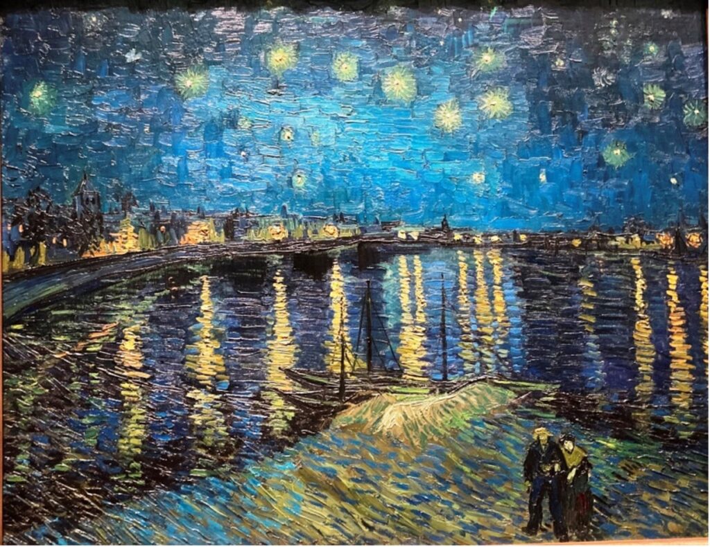 Van Gogh, Starry Night over the Rhône, 1888 Musée d’Orsay, Paris